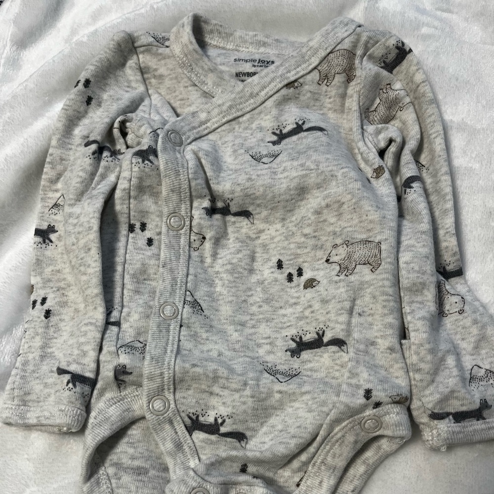Carters long sleeve onsie
